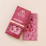 טבלת שוקולד לבן פטל מוקאיה