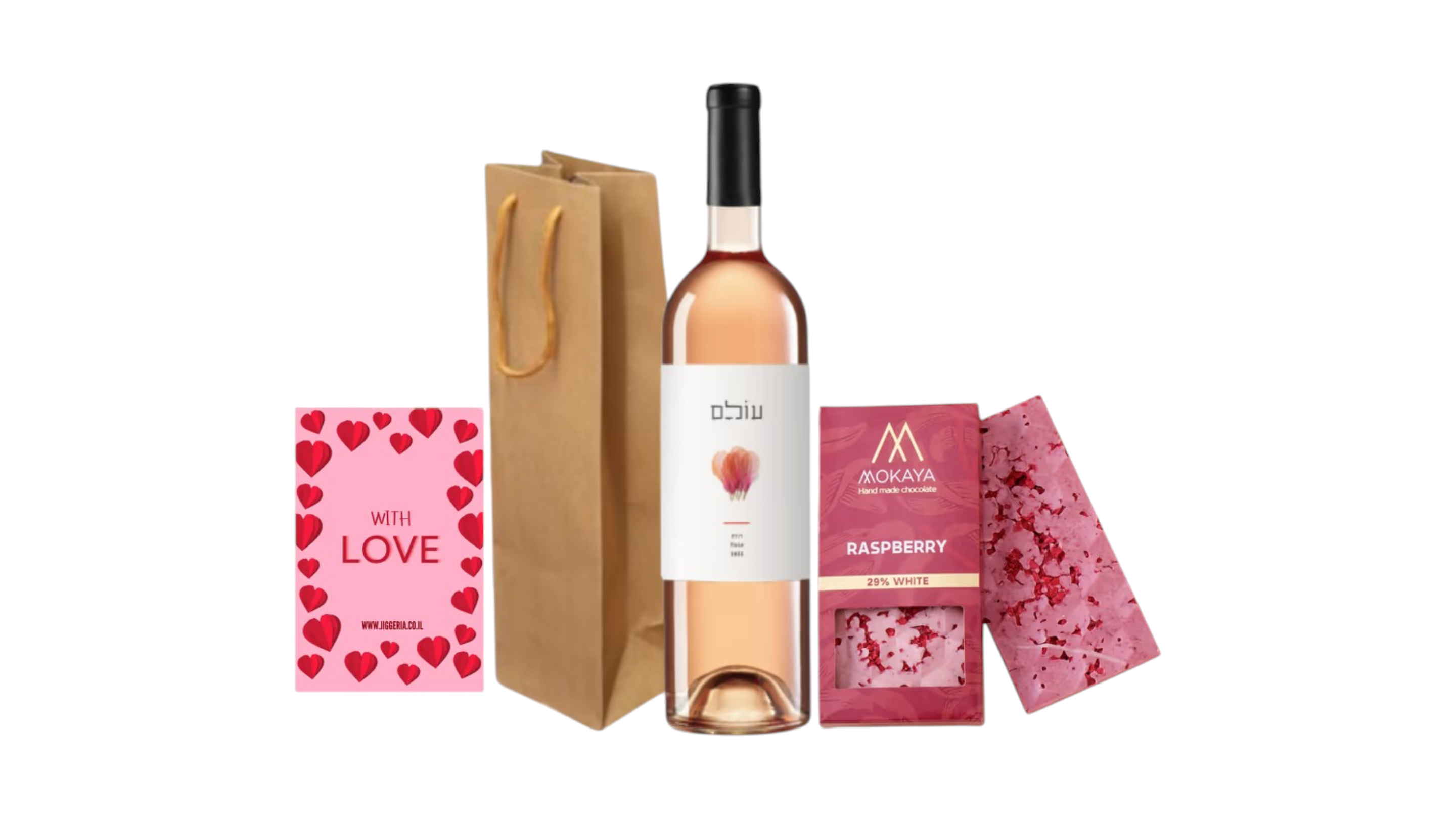מארז יין ושוקולד במתנה